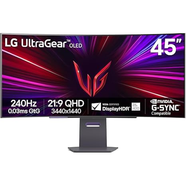 LG UltraGear 45GS95QX 45 inch WQHD OLED 240... | Klikk Malta