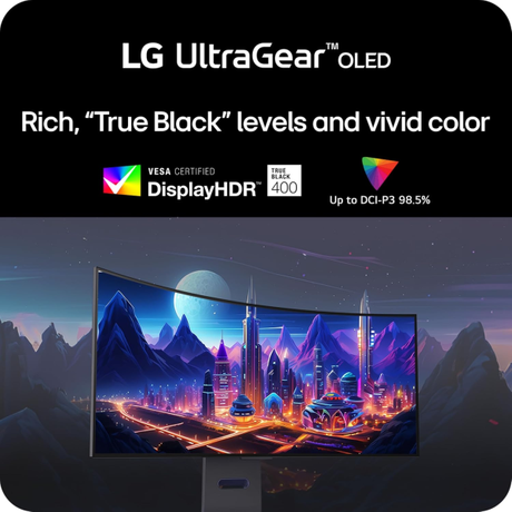 LG UltraGear 45GS95QX 45 inch WQHD OLED 240... | Klikk Malta