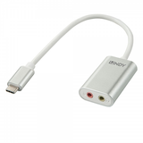 Lindy USB-C to 2x3.5mm Headphones/Mic Jack ... | Klikk Malta