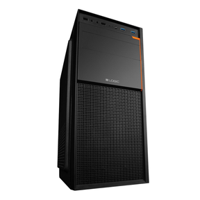 Logic J23 Mid-Tower ATX Computer Case Black | Klikk Malta