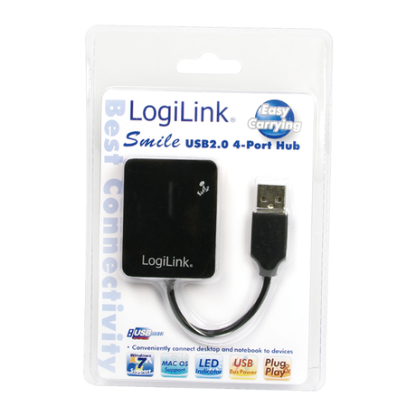 LogiLink 4 Port USB 2.0 Hub | Klikk Malta