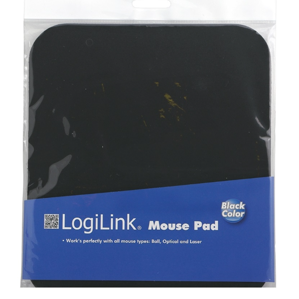 LogiLink Basic Mouse Pad Black | Klikk Malta