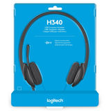 Logitech H340 USB Stereo Headset | Klikk Malta