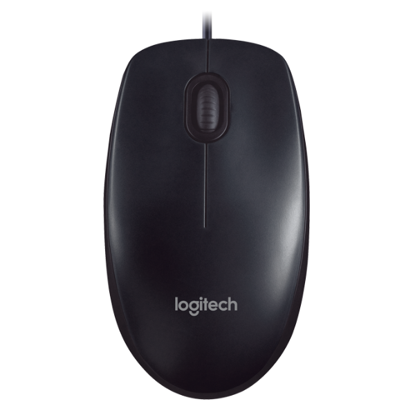 Logitech M90 USB Mouse Black | Klikk Malta