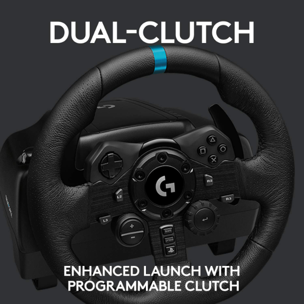 Logitech TrueForce G923 PC / PS5 / PS4 Stee... | Klikk Malta