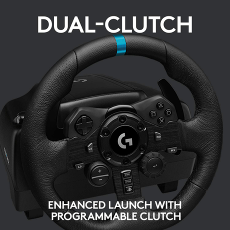 Logitech TrueForce G923 PC / PS5 / PS4 Stee... | Klikk Malta