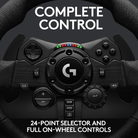 Logitech TrueForce G923 PC / PS5 / PS4 Stee... | Klikk Malta