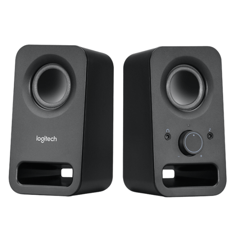 Logitech Z150 Stereo Speakers Midnight Black | Klikk Malta