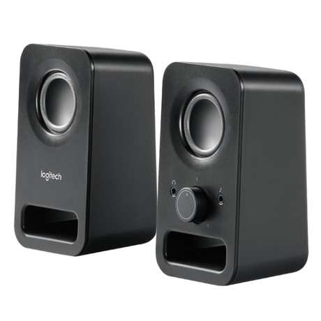 Logitech Z150 Stereo Speakers Midnight Black | Klikk Malta