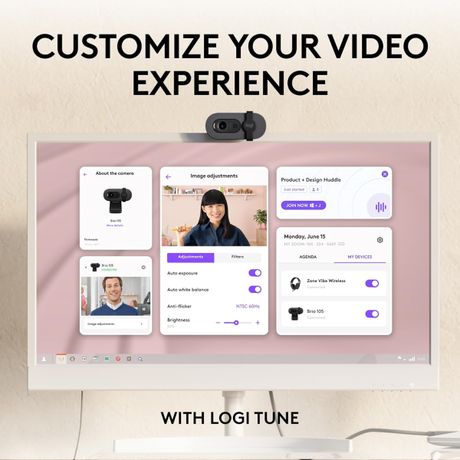 Logitech Brio 105 FHD USB Webcam | Klikk Malta