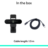 Logitech Brio 4K USB Webcam (MS Hello) | Klikk Malta