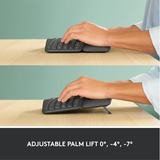 Logitech K860 Ergonomic Wireless Keyboard | Klikk Malta