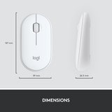 Logitech MK470 Slim Keyboard & Mouse White US | Klikk Malta