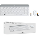 Logitech MK470 Slim Keyboard & Mouse White US | Klikk Malta
