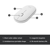 Logitech MK470 Slim Keyboard & Mouse White US | Klikk Malta