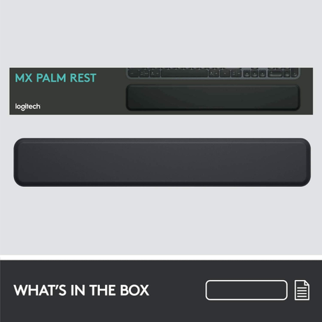 Logitech MX Palm Keyboard Rest Grey | Klikk Malta