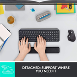 Logitech MX Palm Keyboard Rest Grey | Klikk Malta