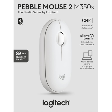 Logitech Pebble 2 M350s Wireless Bluetooth ... | Klikk Malta
