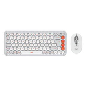 Logitech Pop Icon Keyboard & Mouse Combo Wh... | Klikk Malta