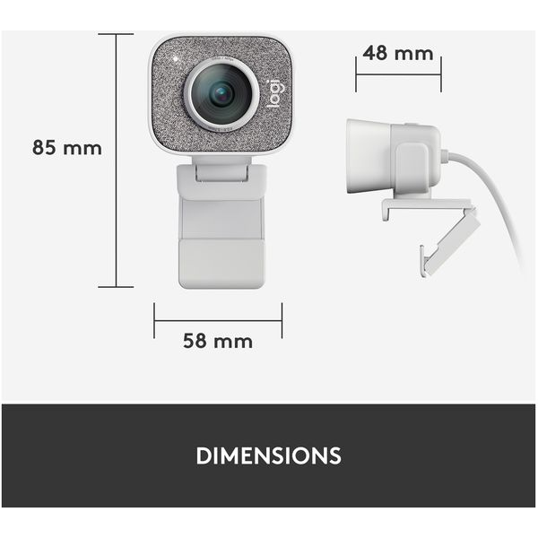 Logitech StreamCam USB Webcam White | Klikk Malta