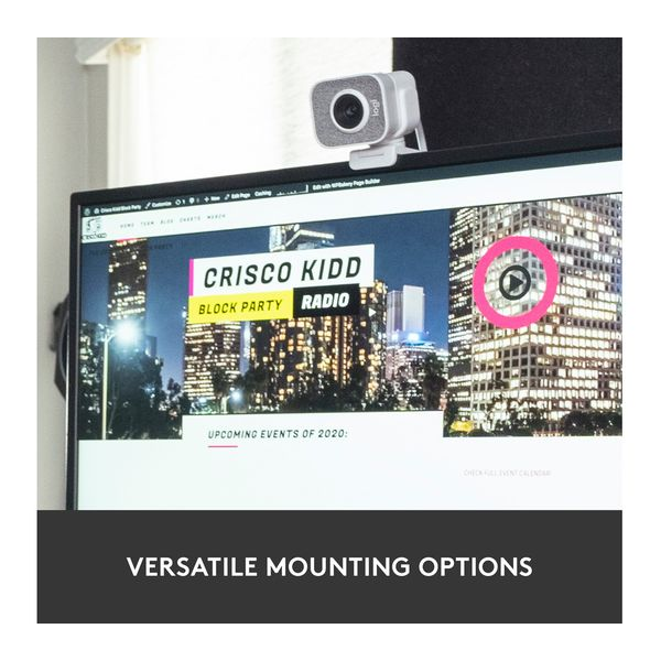 Logitech StreamCam USB Webcam White | Klikk Malta