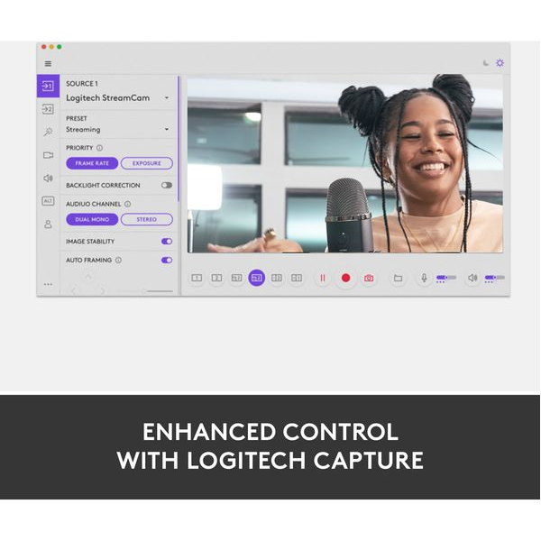 Logitech StreamCam USB Webcam White | Klikk Malta