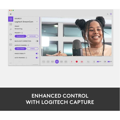 Logitech StreamCam USB Webcam White | Klikk Malta