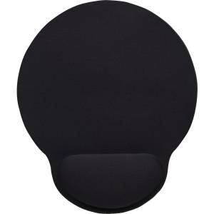 Manhattan Gel Wrist-Rest Mouse Mat Black | Klikk Malta