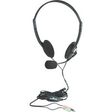 Manhattan Standard Stereo Headset Black | Klikk Malta