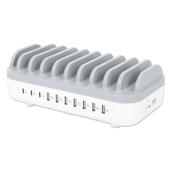 Manhattan 10-port USB Charging Station 3xUS... | Klikk Malta