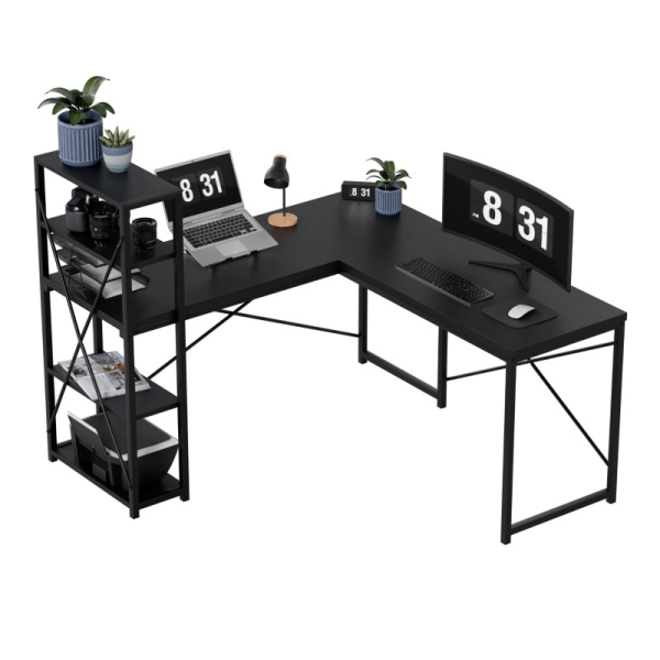 Mark Adler 145cm Corner Desk Black | Klikk Malta