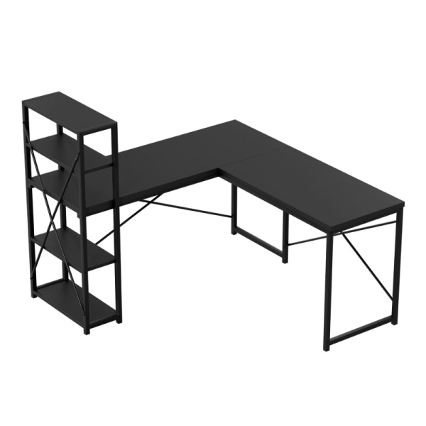 Mark Adler 145cm Corner Desk Black | Klikk Malta