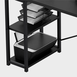 Mark Adler 145cm Corner Desk Black | Klikk Malta