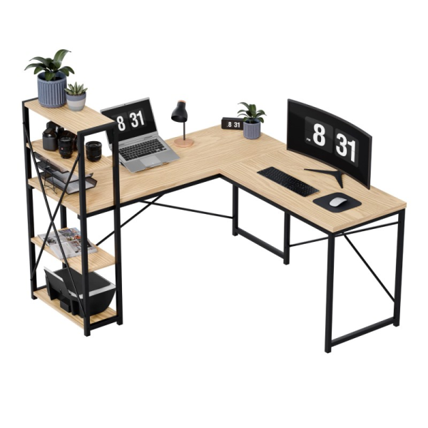 Mark Adler 145cm Corner Desk Oak | Klikk Malta