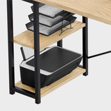 Mark Adler 145cm Corner Desk Oak | Klikk Malta