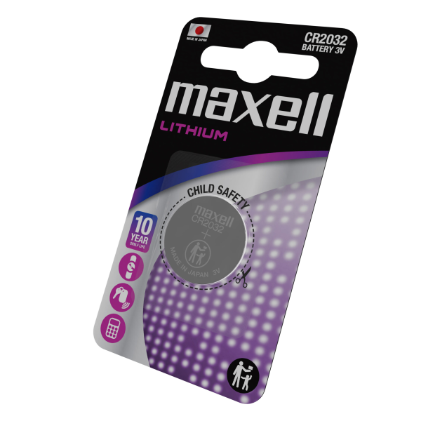 Maxell CR2032 Battery | Klikk Malta