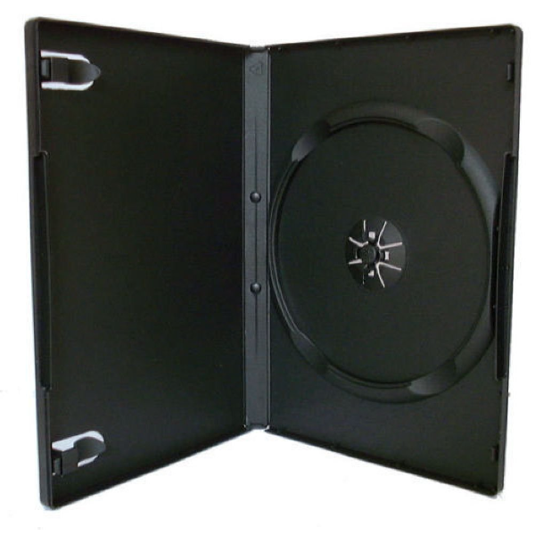 MediaRange DVD 14mm Single Black Case 50-Pack | Klikk Malta