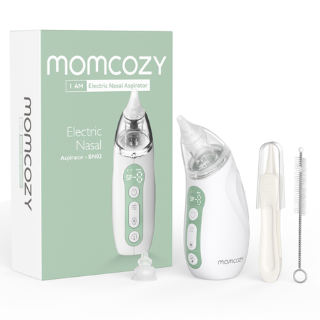 Momcozy BN02 Baby Nasal Aspirator Green | Klikk Malta