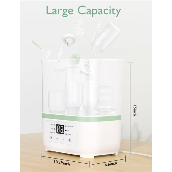 Momcozy Electric Stream Baby Bottle Sterilizer | Klikk Malta