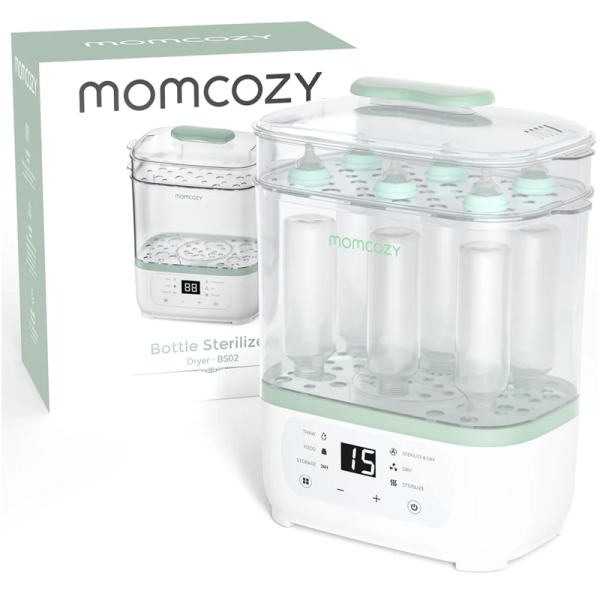 Momcozy Electric Stream Baby Bottle Sterilizer | Klikk Malta