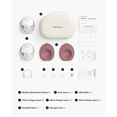 Momcozy M6 Double Electric Breast Pump 180m... | Klikk Malta