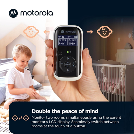 Motorola PIP15 Duo Baby Monitor | Klikk Malta