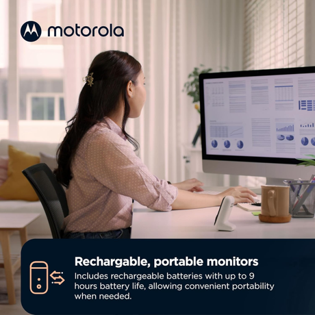 Motorola PIP15 Duo Baby Monitor | Klikk Malta