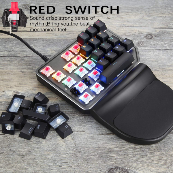 Motospeed K27 RGB Mechanical Gaming Keypad | Klikk Malta