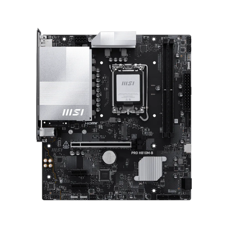 MSI PRO H810M-B LGA1851 MicroATX Motherboard | Klikk Malta