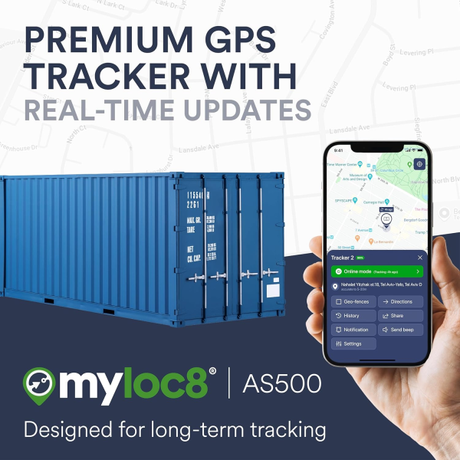 Myloc8 AS500 IP69K Tracker (subscription ne... | Klikk Malta
