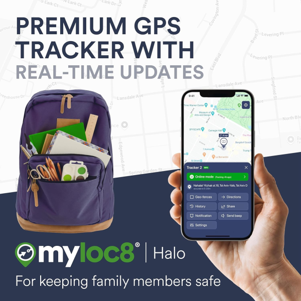 Myloc8 Halo Compact Tracker + 1 year subscr... | Klikk Malta