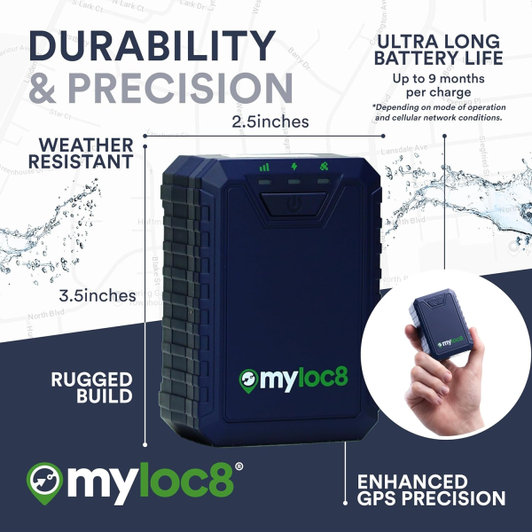 Myloc8 Ultra Durable Tracker (subscription ... | Klikk Malta