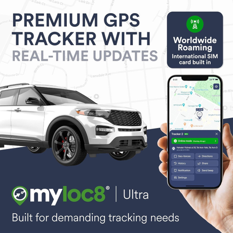 Myloc8 Ultra Tracker + 2 years subscription | Klikk Malta