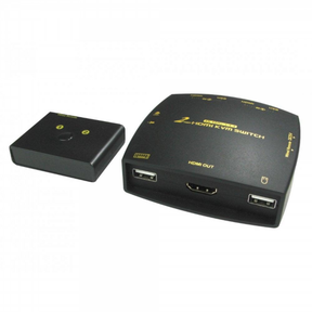 NEWlink 2 Port Dual Display HDMI USB KVM Sw... | Klikk Malta